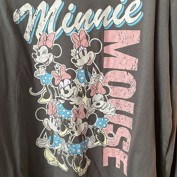 Adult XL Minnie Mouse Long Sleeve T-Shirt - Picture 4 of 4